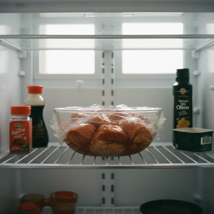 Hähnchen Marinade Rezept aus 5 Vorratszutaten im Kühlschrank