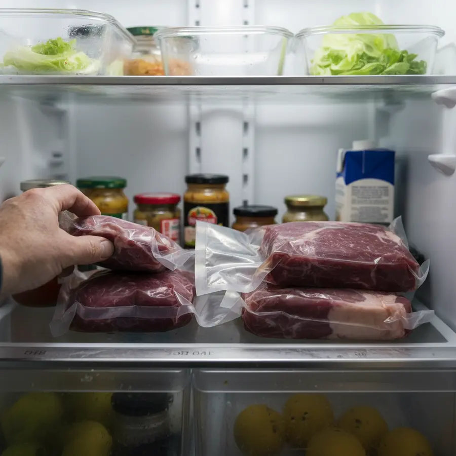 vakuumiertes fleisch wie lange haltbar im kühlschrank
