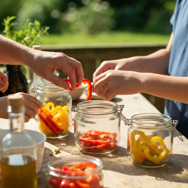 paprika haltbar machen