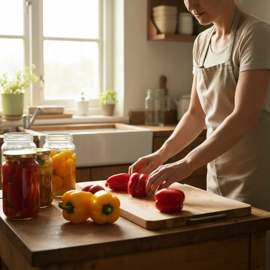 paprika haltbar machen