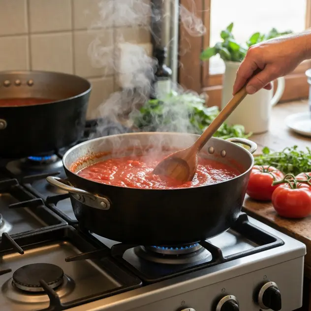 tomatensauce einkochen